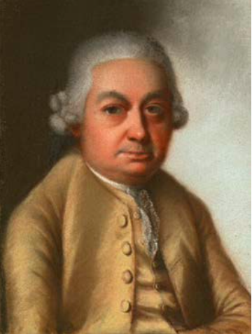 Carl Philipp Emanuel Bach (1714 – 1788) Pastell von Johann Philipp Bach, wohl 1773/74 